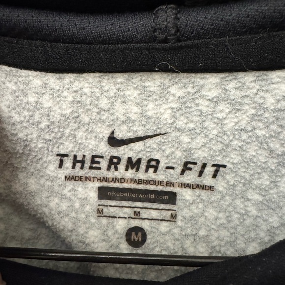 Nike Women's Therma Fit Fleece Lined Hoodie w Front Pocket Size M Petal Pattern - Picture 7 of 12